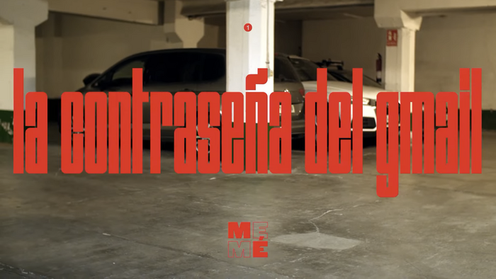 MEMÉ – “la contraseña del gmail” single cover and music video 2