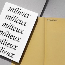 <cite>Milieux &amp; créativités</cite>