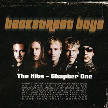 Backstreet Boys – <cite>The Hits – Chapter One</cite> album art