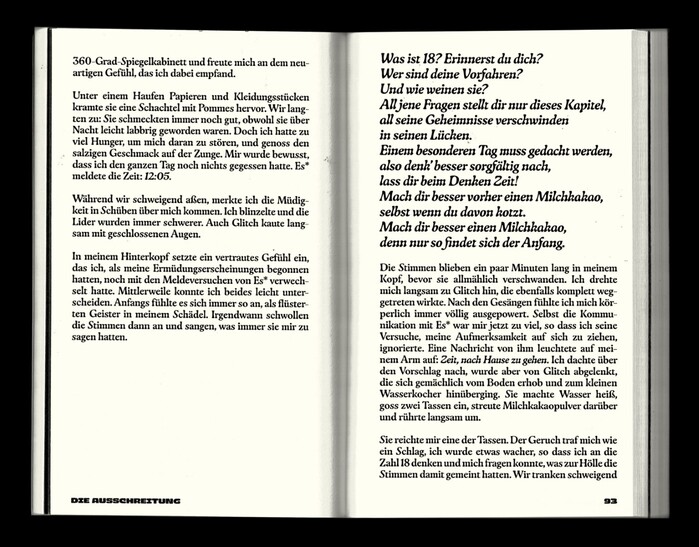 The Flood / Die Ausschreitung / Le Débordement by Clay A.D. 5