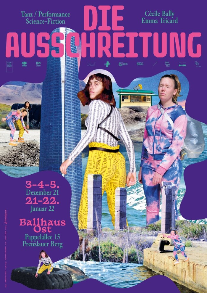 Die Ausschreitung at Ballhaus Ost poster