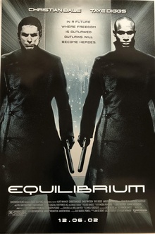 <cite>Equilibrium</cite> movie posters