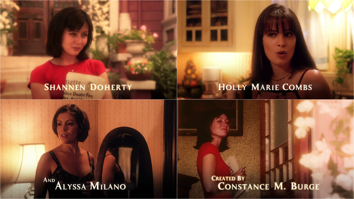 Title sequence from the first season, with credits set in KopyKattKut Bold.