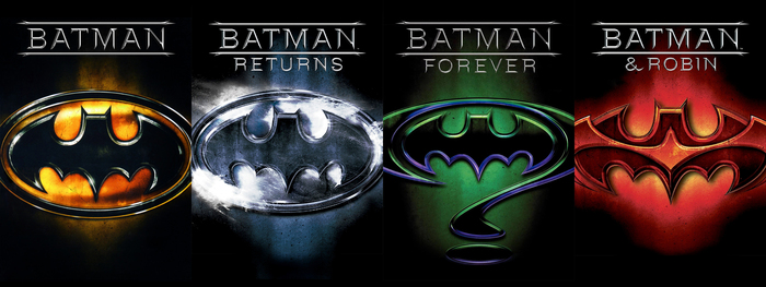 Unified cover designs for the four films included in the anthology, with titles set in SpikerSerif.