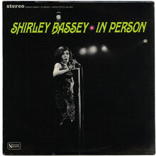 Shirley Bassey – <cite>In Person</cite> album art