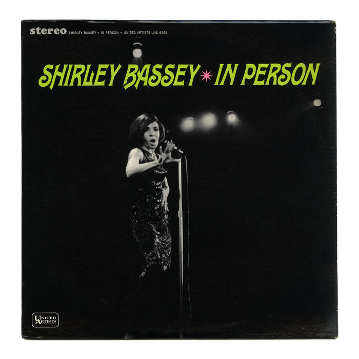 Shirley Bassey – In Person album art
