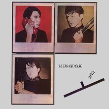 Yellow Magic Orchestra – <cite>Technodelic</cite> album art and <cite>Winter poster</cite>