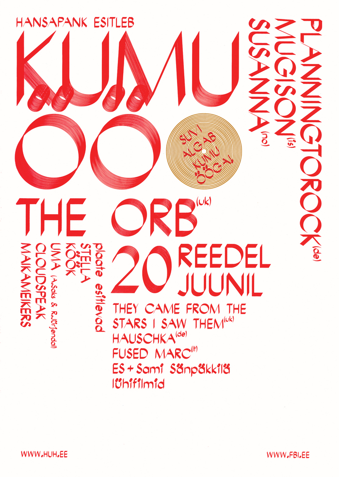 Abstraktsioonide Öö / Kumu Öö festival posters 2