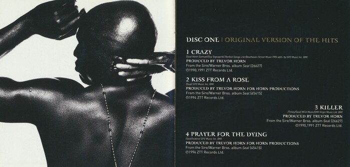 Liner notes from the interior of the CD booklet.