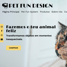 Pet Fun Design website