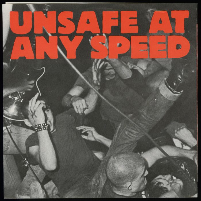 Unsafe At Any Speed 7″ front cover.