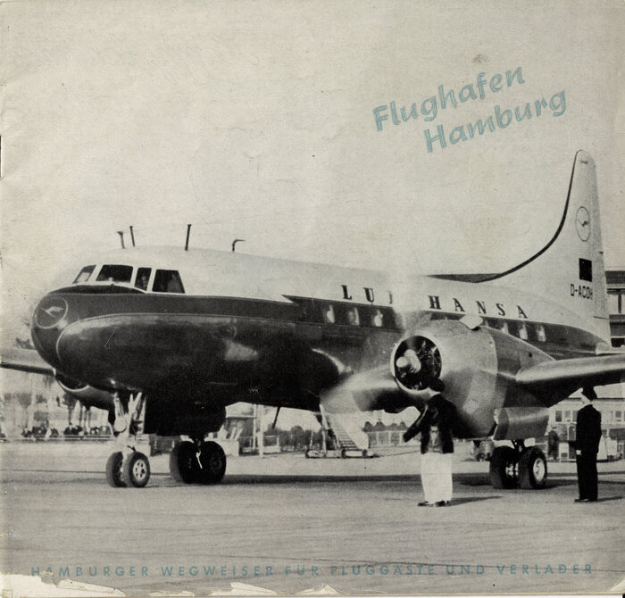 Flughafen Hamburg. Hamburger Wegweiser für Fluggäste und Verlader