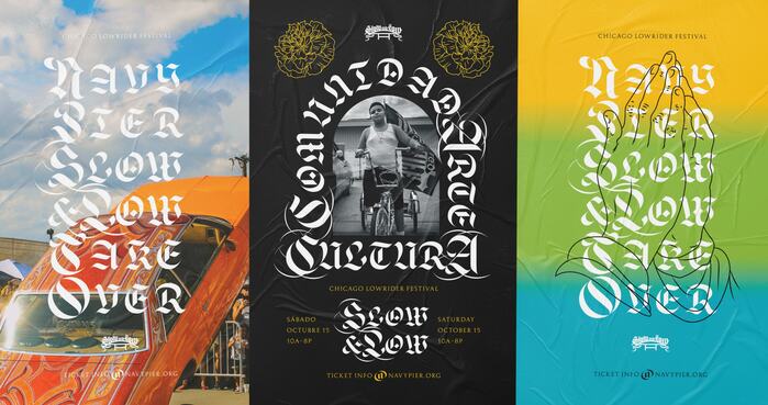 Slow &amp; Low Navy Pier identity 1