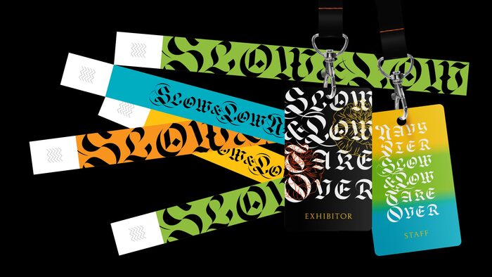 Slow &amp; Low Navy Pier identity 6