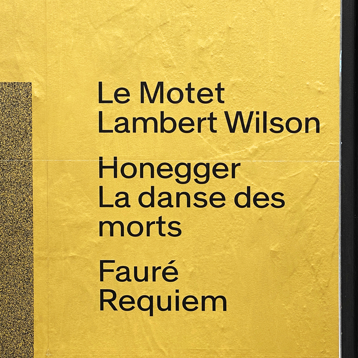 Le Motet / Lambert Wilson poster 2