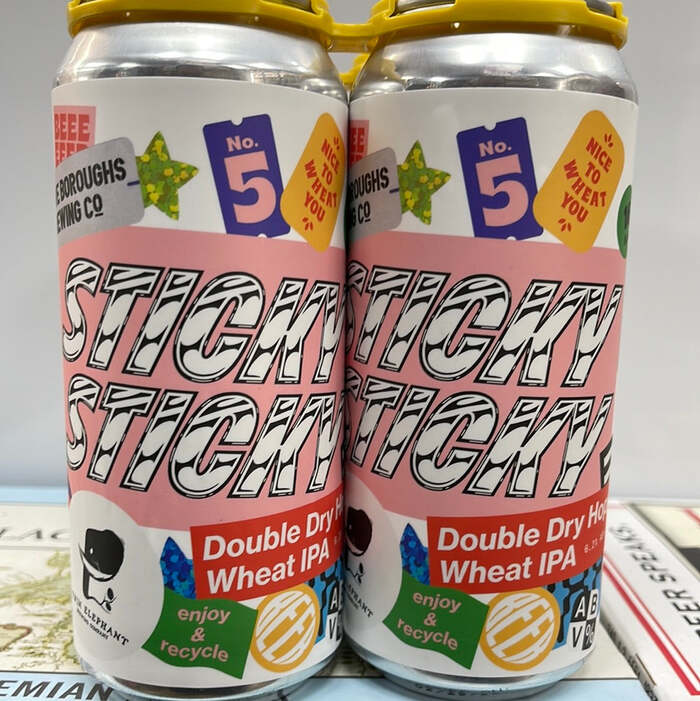 Sticky Sticky by Five Boroughs Brewing Co. and Twin Elephant Brewing 3