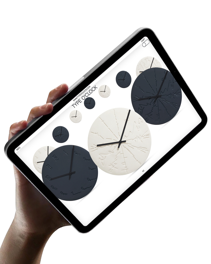 TYPE O’CLOCK website and visual identy 4