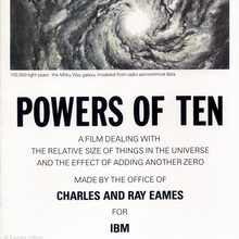 <cite>Powers of Ten</cite> brochure