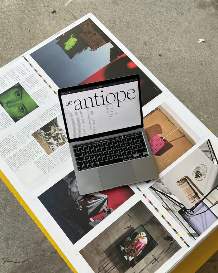 (90)antiope logo and issue 1, series 1—19 2