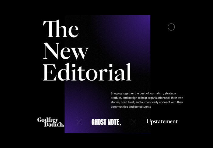 The New Editorial website 1