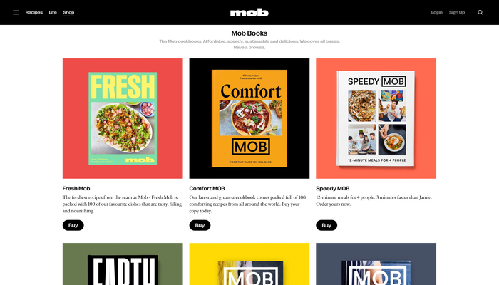 Mob website 5