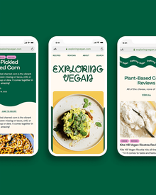 Exploring Vegan website