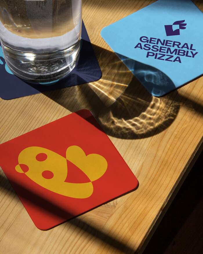 General Assembly Pizza brand identity and website 2