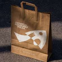 General Assembly Pizza brand identity and website