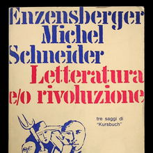 <cite>Letteratura e/o rivoluzione</cite>