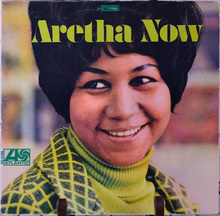 Aretha Franklin –<cite> Aretha Now </cite>album art