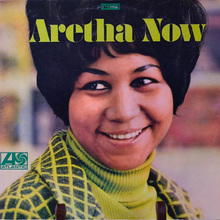 Aretha Franklin –<cite> Aretha Now </cite>album art