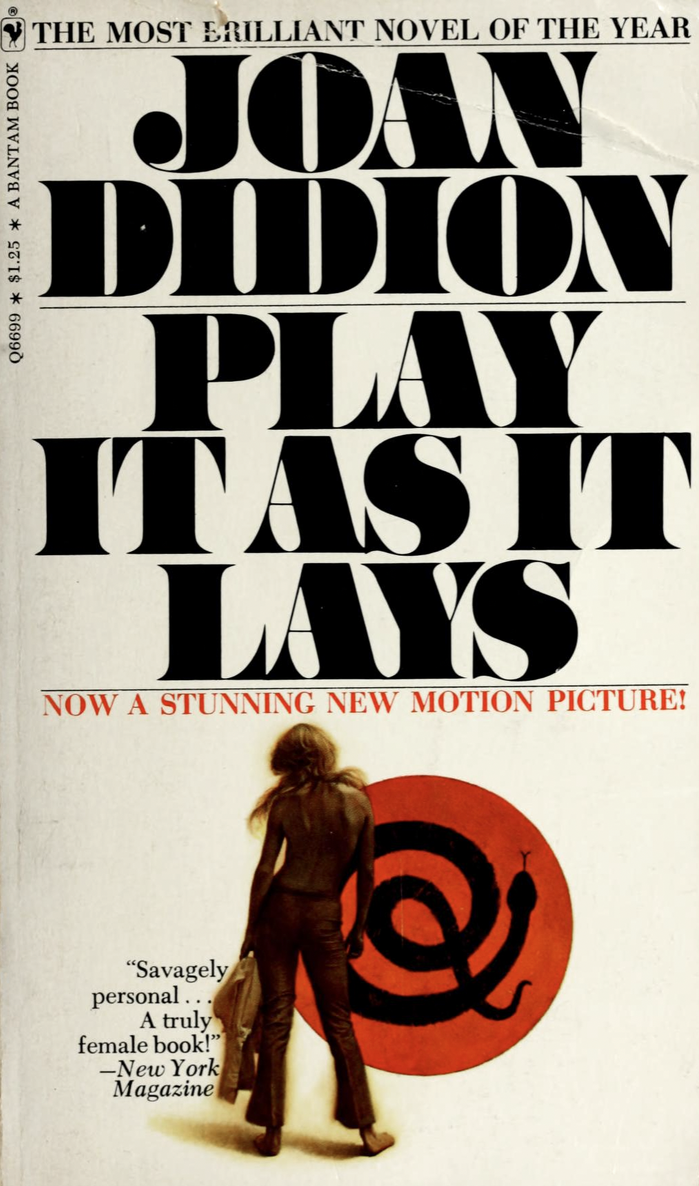 Movie tie-in cover variant, late 1972. The two lines sandwiching the big type are set in all-caps . The promotional quote from New York Magazine is in .