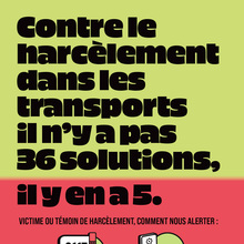 RATP anti-harassment campaign