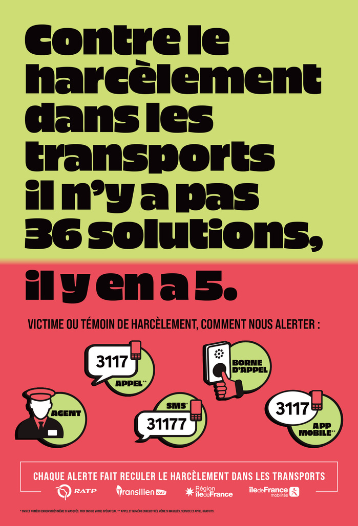 RATP anti-harassment campaign 2