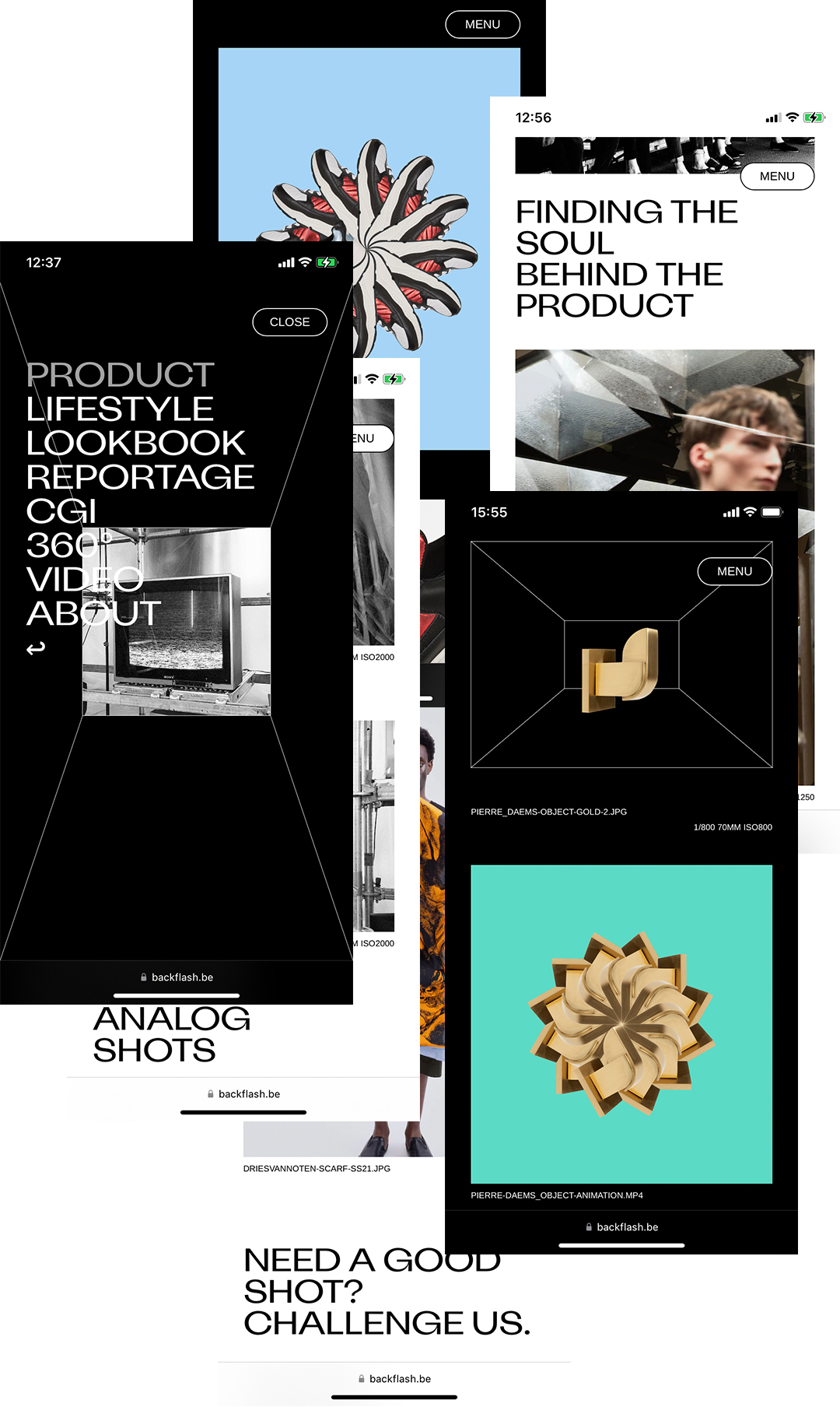 Backflash - Fonts In Use