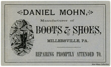 Daniel Mohn business card