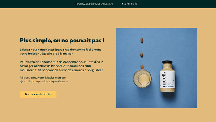 meelk website 4
