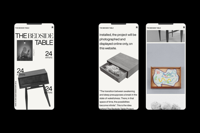 The Bedside Table Project website 3