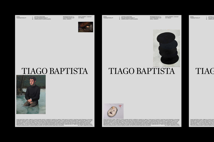 Tiago Baptista website and letterheads 3