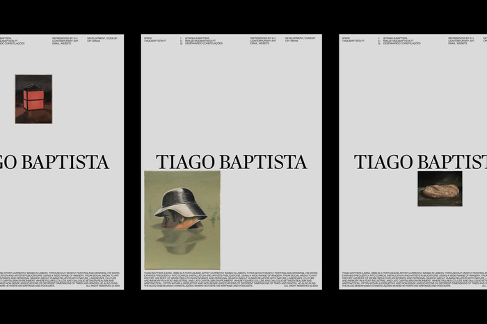 Tiago Baptista website and letterheads 4
