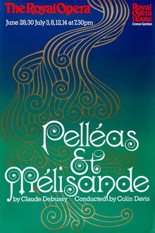 <cite>Pelléas et Melisande</cite> at the Royal Opera House poster