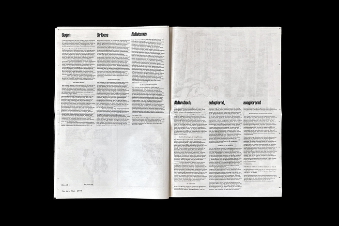 Fabrikzeitung, issues 374 and 379 8