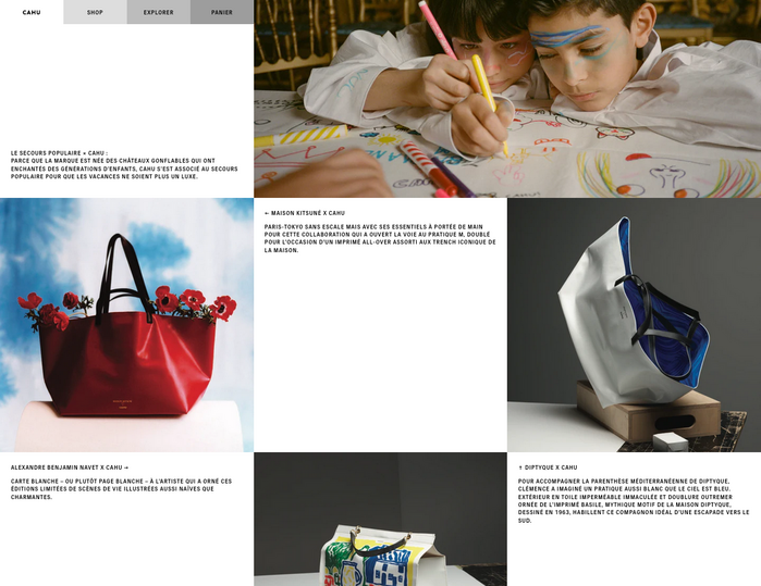 CAHU website and social media 3