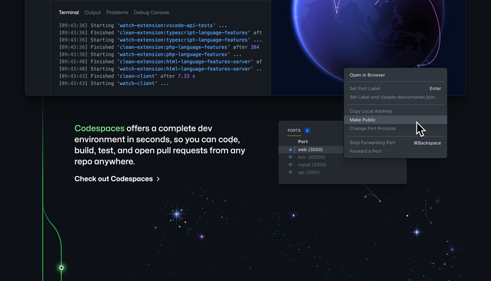 GitHub homepage (2022) 3