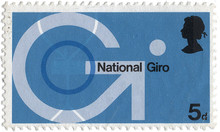 National Giro postage stamp