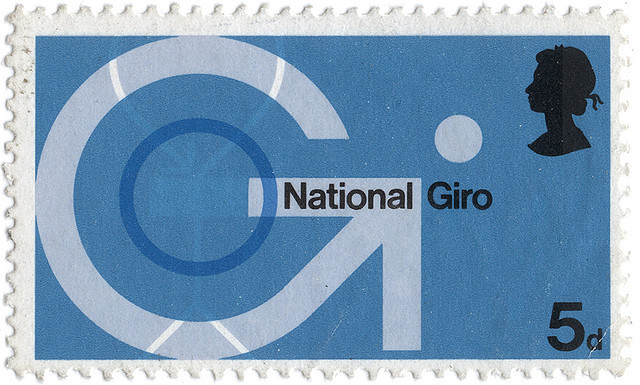 National Giro postage stamp