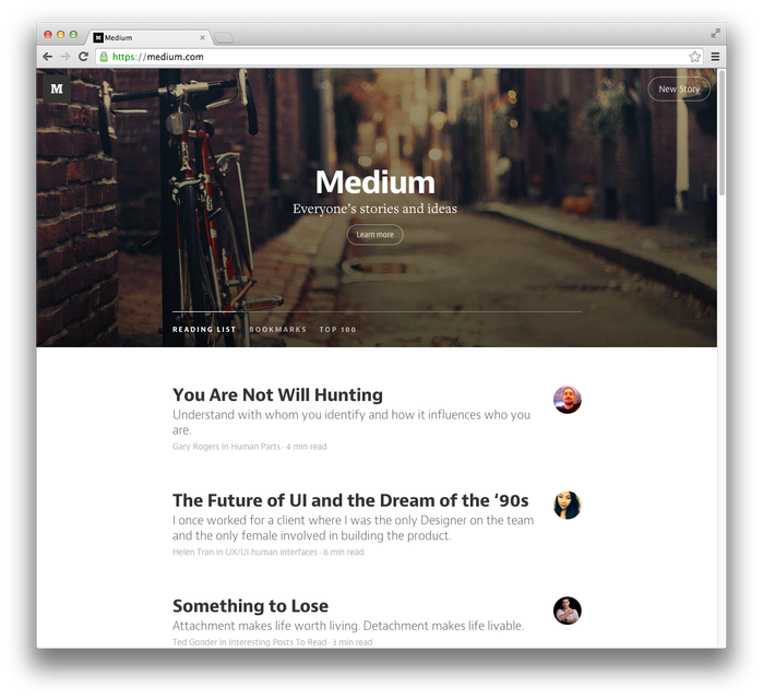 Medium.com (2013) 2