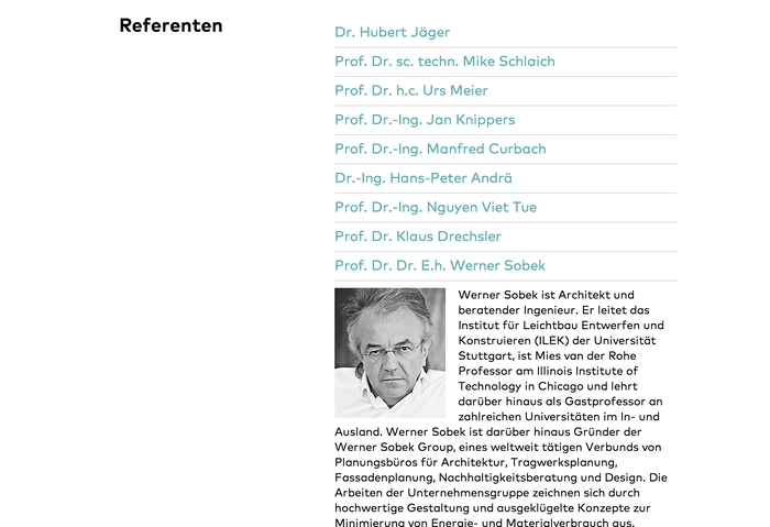 Bauen mit Carbon (Building with Carbon) Conference 3