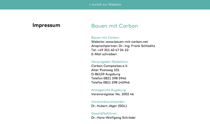 Bauen mit Carbon (Building with Carbon) Conference 6