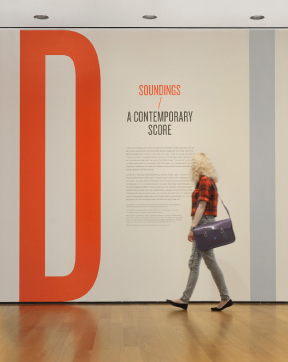 Soundings: A Contemporary Score title wall 4